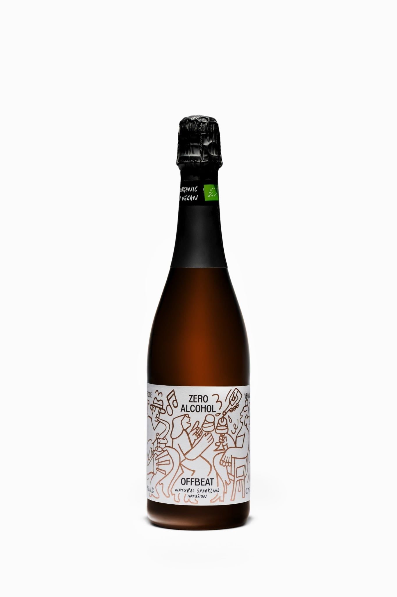  La Jara Offbeat ZERO Sparkling Rosé 