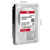  Ổ Cứng HDD WD8005FFBX 8TB Red Pro 3.5 inch, 7200RPM, SATA III, 256MB Cache 