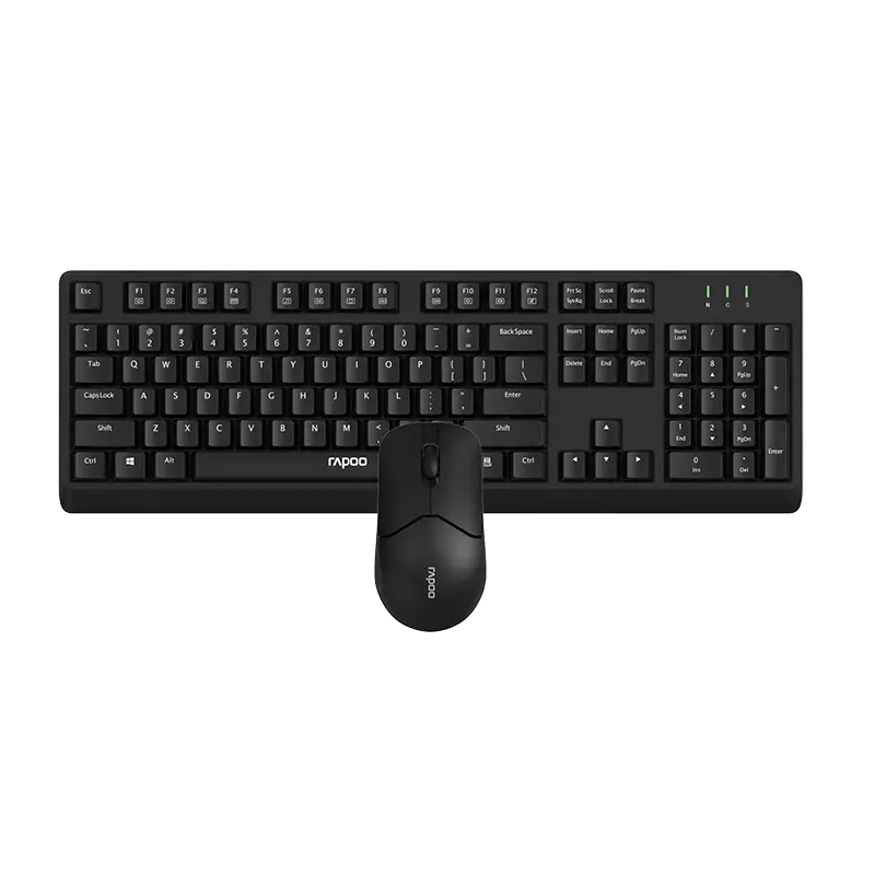  BỘ BÀN PHÍM CHUỘT KHÔNG DÂY RAPOO X1500 