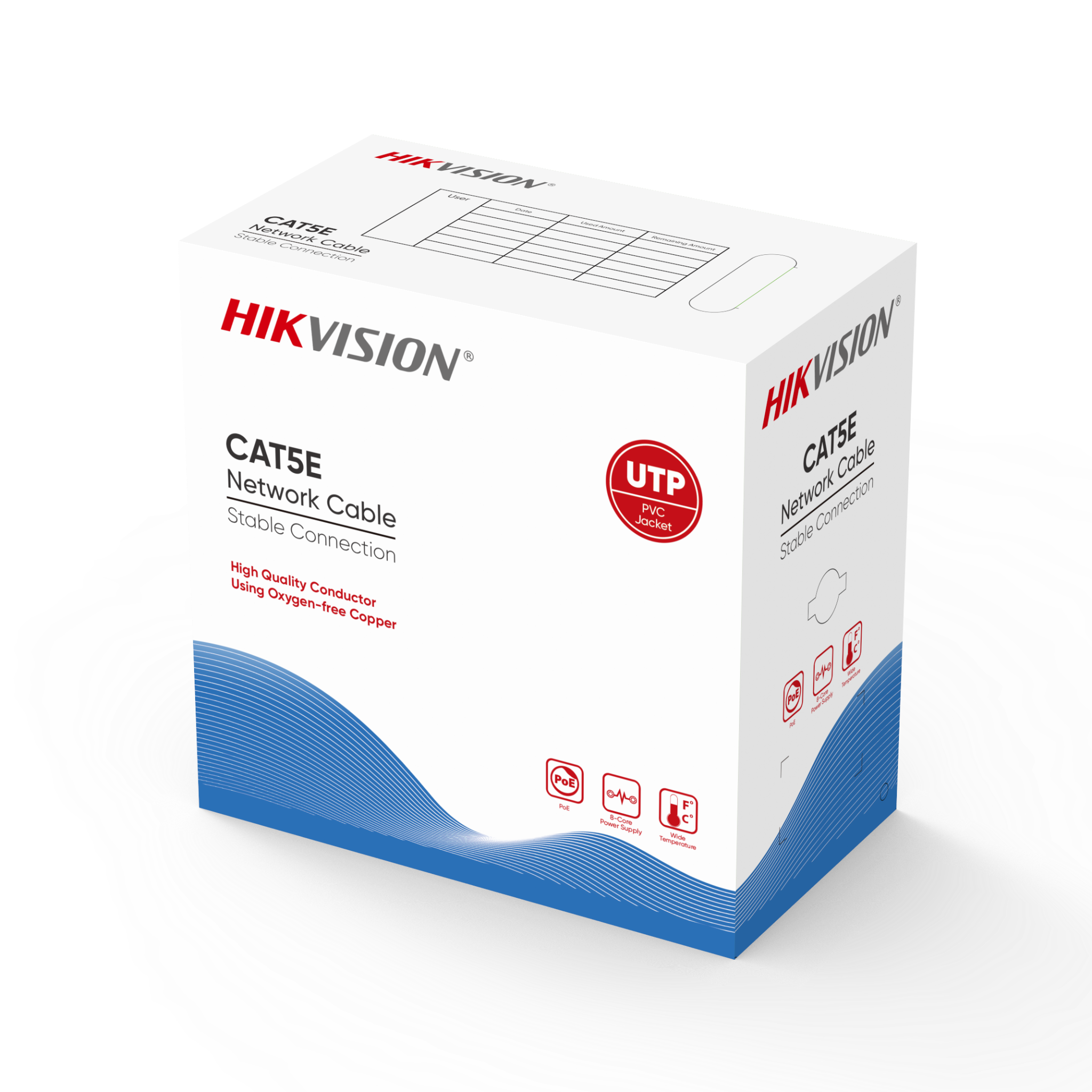  Cáp mạng cat5e hikvision DS-1LN5EU-SC0 
