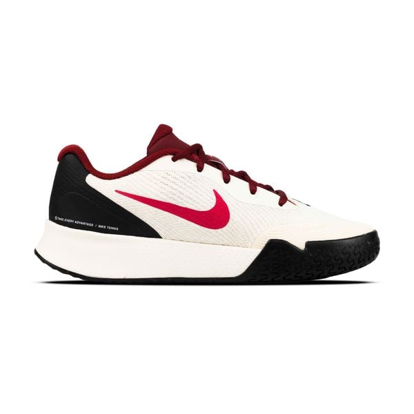  Giày Tennis/ Pickleball Nike Court Vapor Lite 3 HC Pale Ivory Sail Team Red Rush Pink 