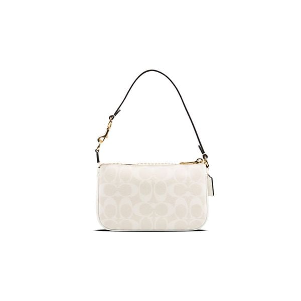  Túi Coach Nolita 19 In Colorblock Signature Canvas Màu Trắng 