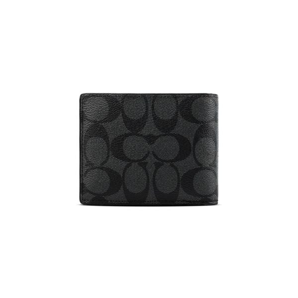  Ví Coach Nam 3-In-1 In Signature Canvas With Varsity Motif 