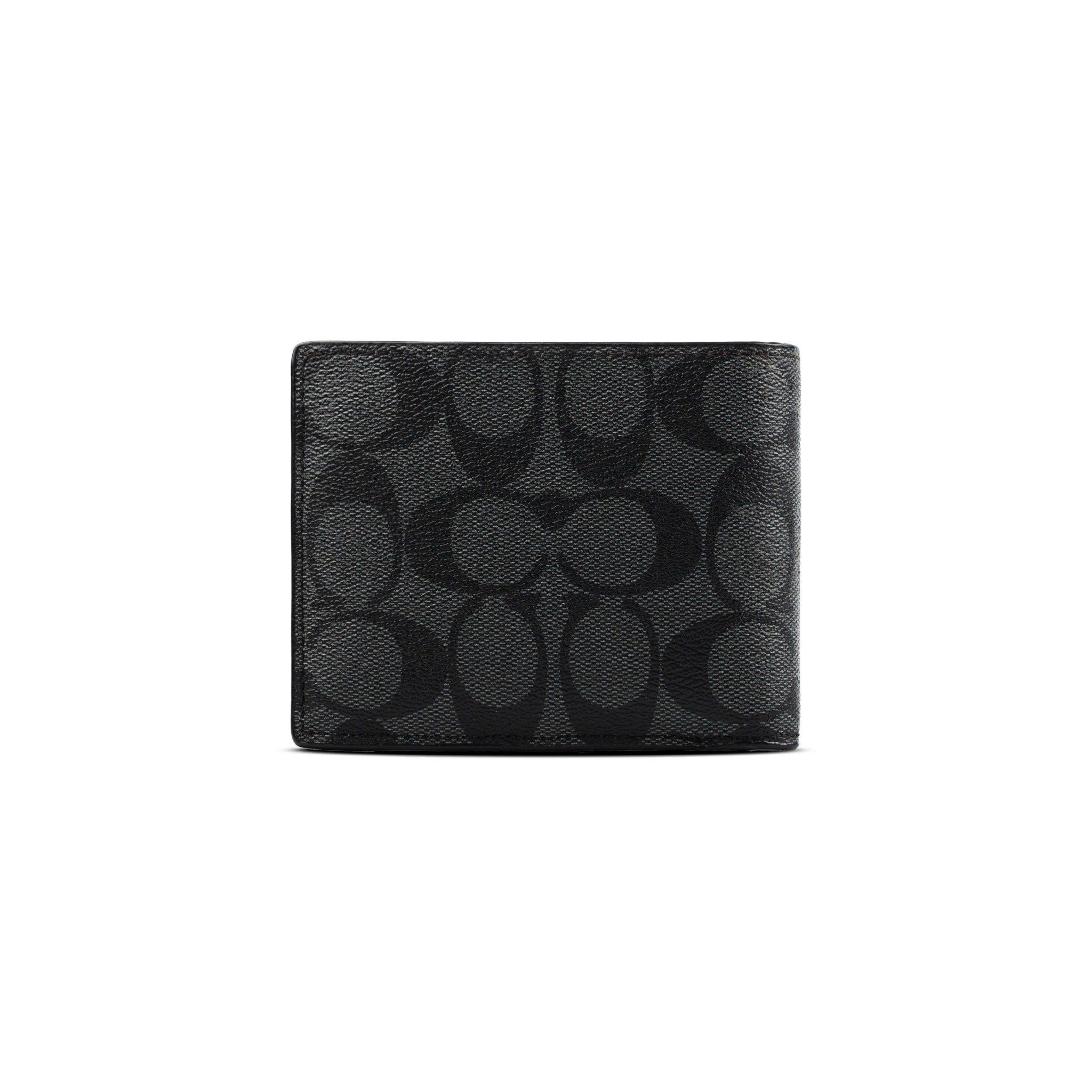  Ví Coach Nam 3-In-1 In Signature Canvas With Varsity Motif 