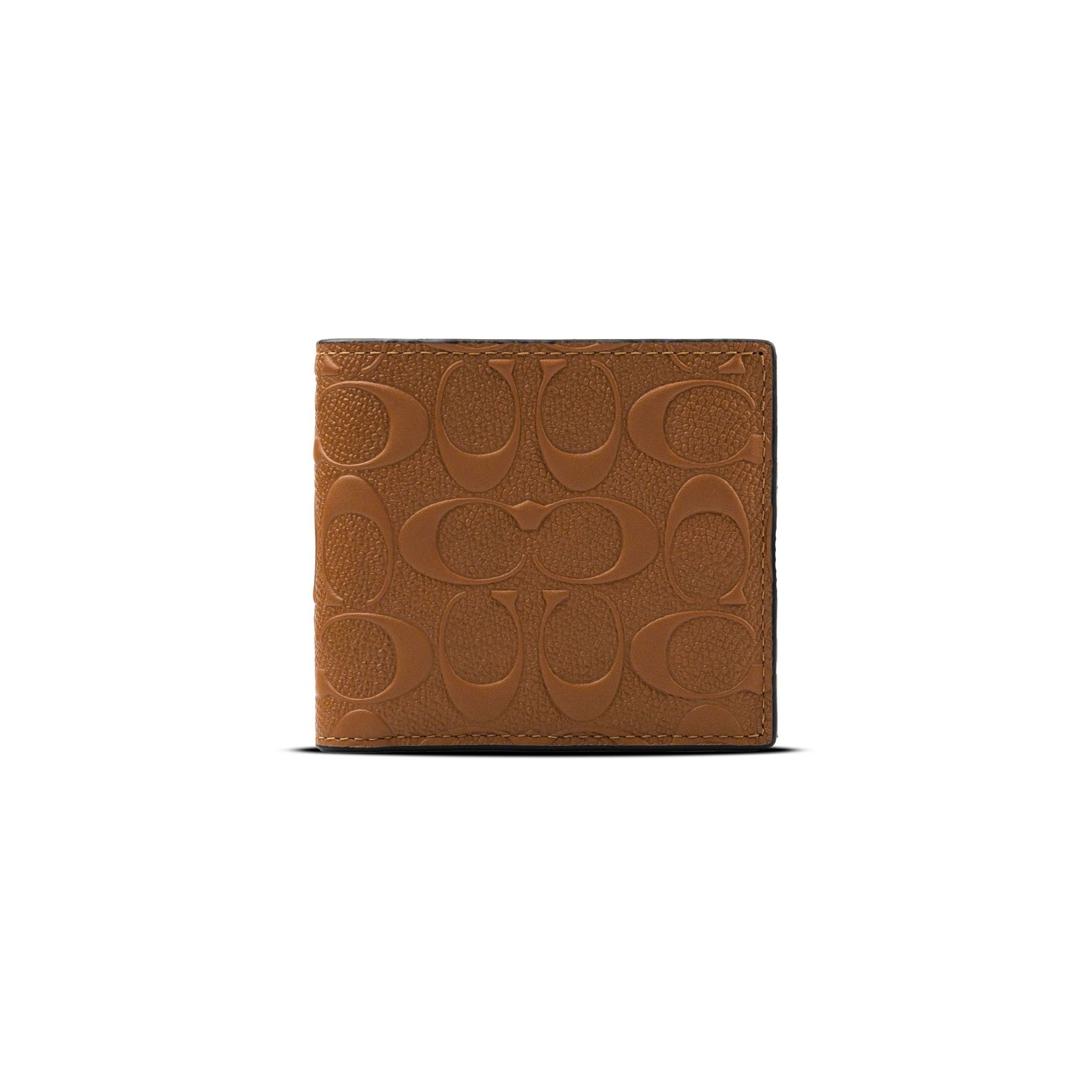  Ví Coach 3 In 1 Wallet In Signature Leather Màu Nâu 