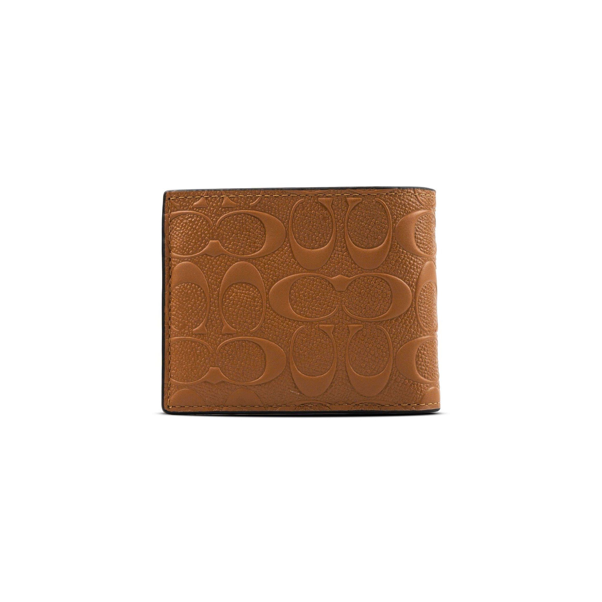  Ví Coach 3 In 1 Wallet In Signature Leather Màu Nâu 