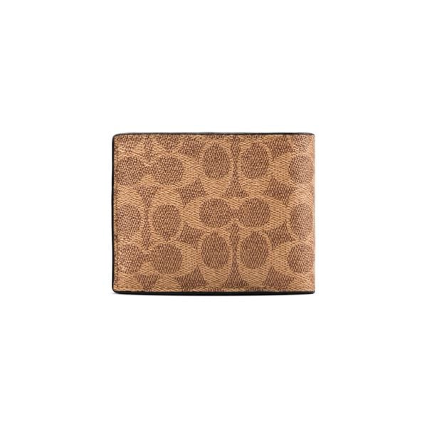  Ví Coach 3 In 1 Wallet In Signature Canvas Màu Khaki 
