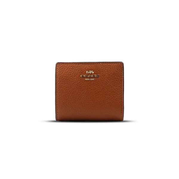  Ví Coach Bifold  Mini Wallet Màu Nâu 