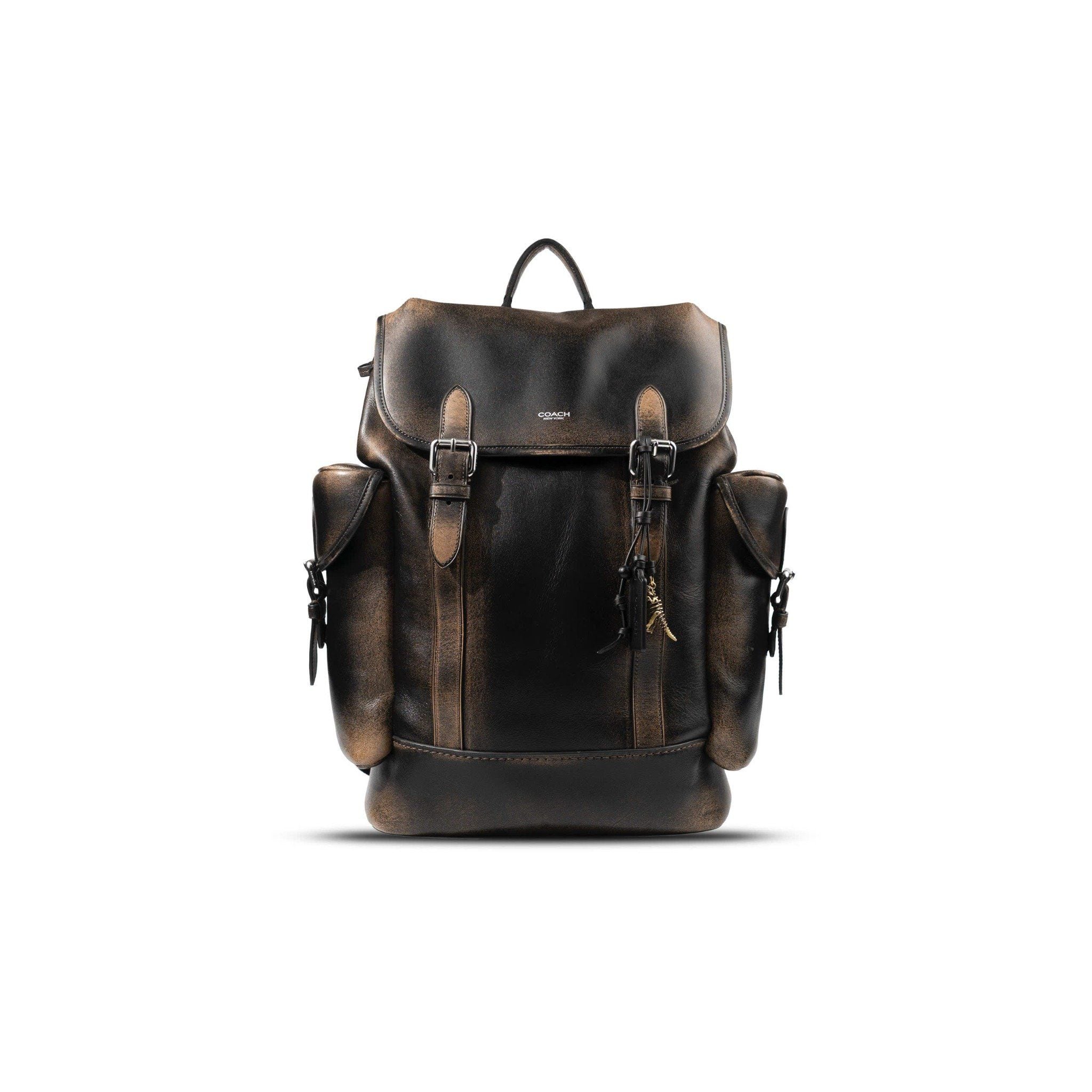  Balo Coach Hitch Backpack In Loved Leather 