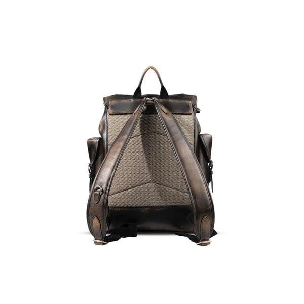  Balo Coach Hitch Backpack In Loved Leather 