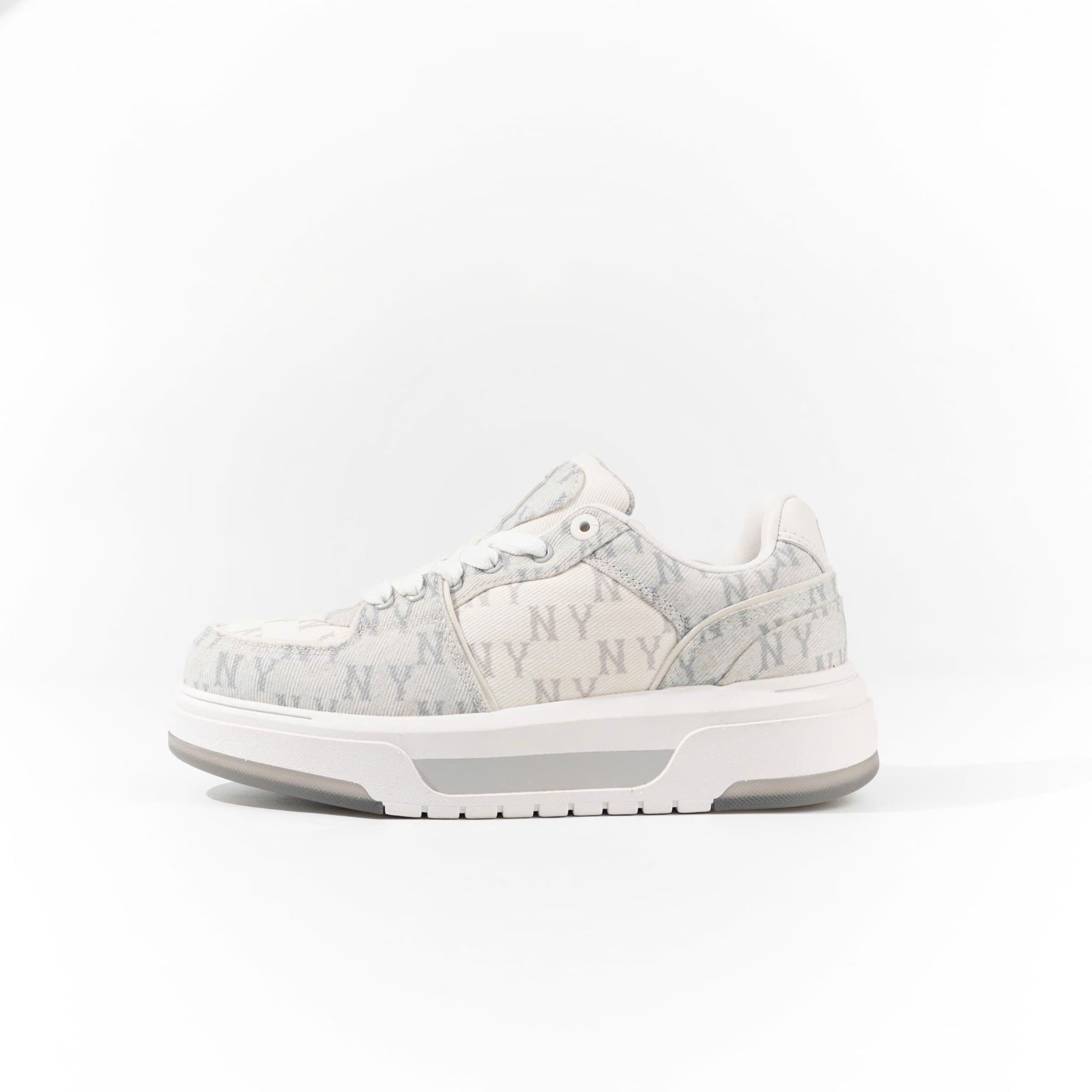  Giày MLB Chunky Liner Monogram Xám 