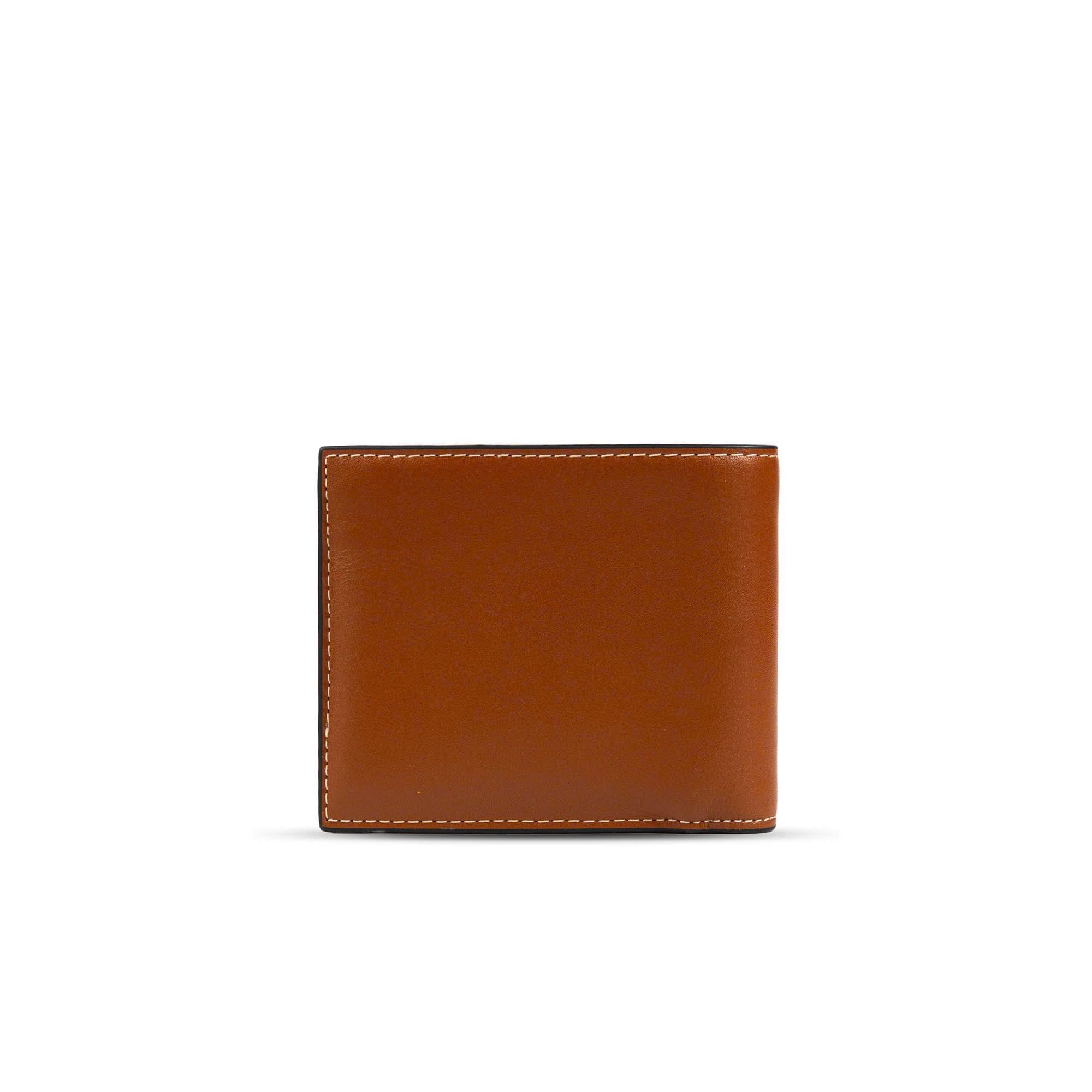  Ví Coach Nam 3 in 1 Smooth Leather RedWood Màu Nâu 