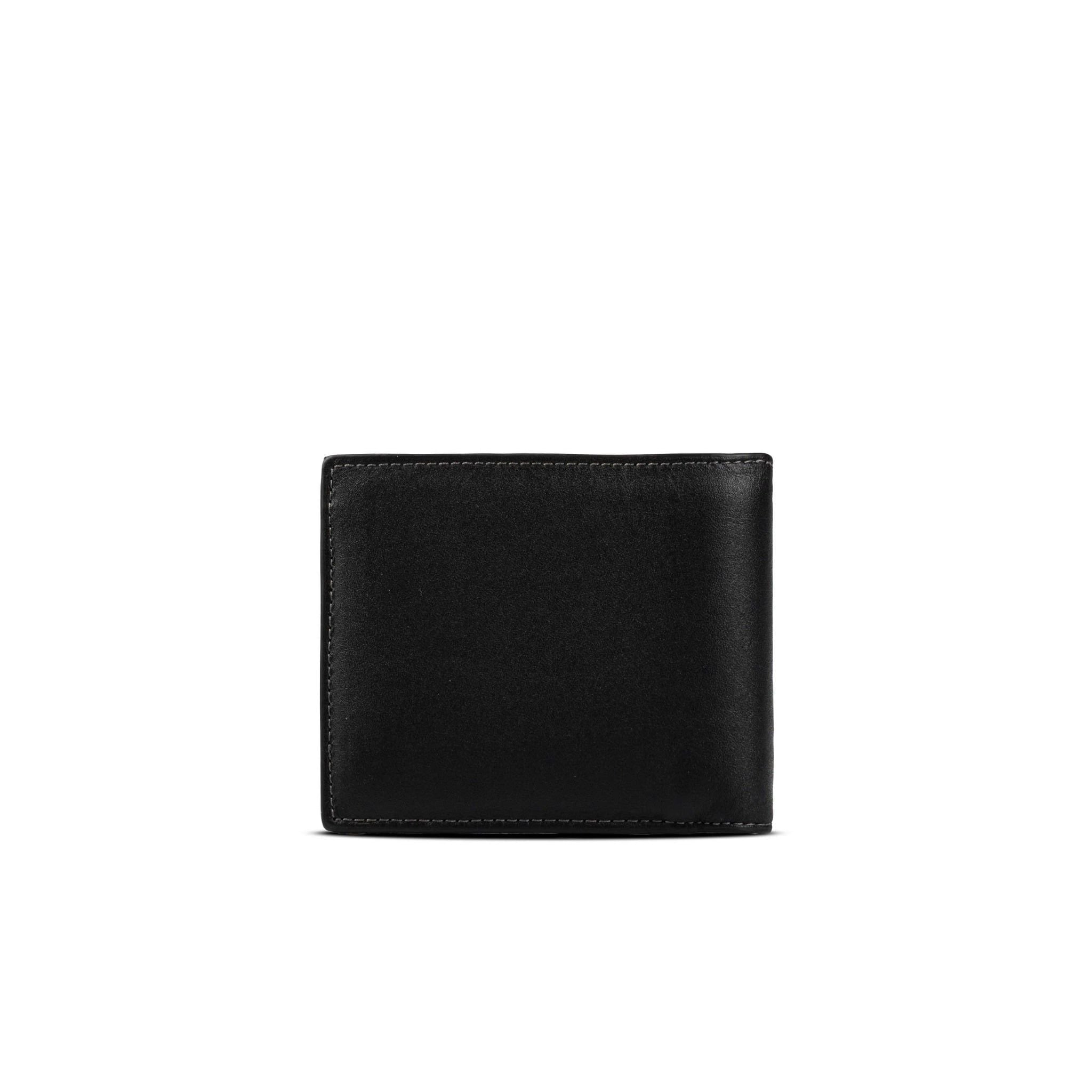  Ví Coach Nam 3 in 1 Smooth Leather Black Màu Đen 