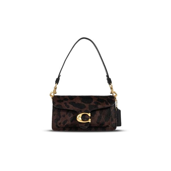  Túi Coach Tabby Shoulder Bag 20 In Haircalf With Leopard Print 