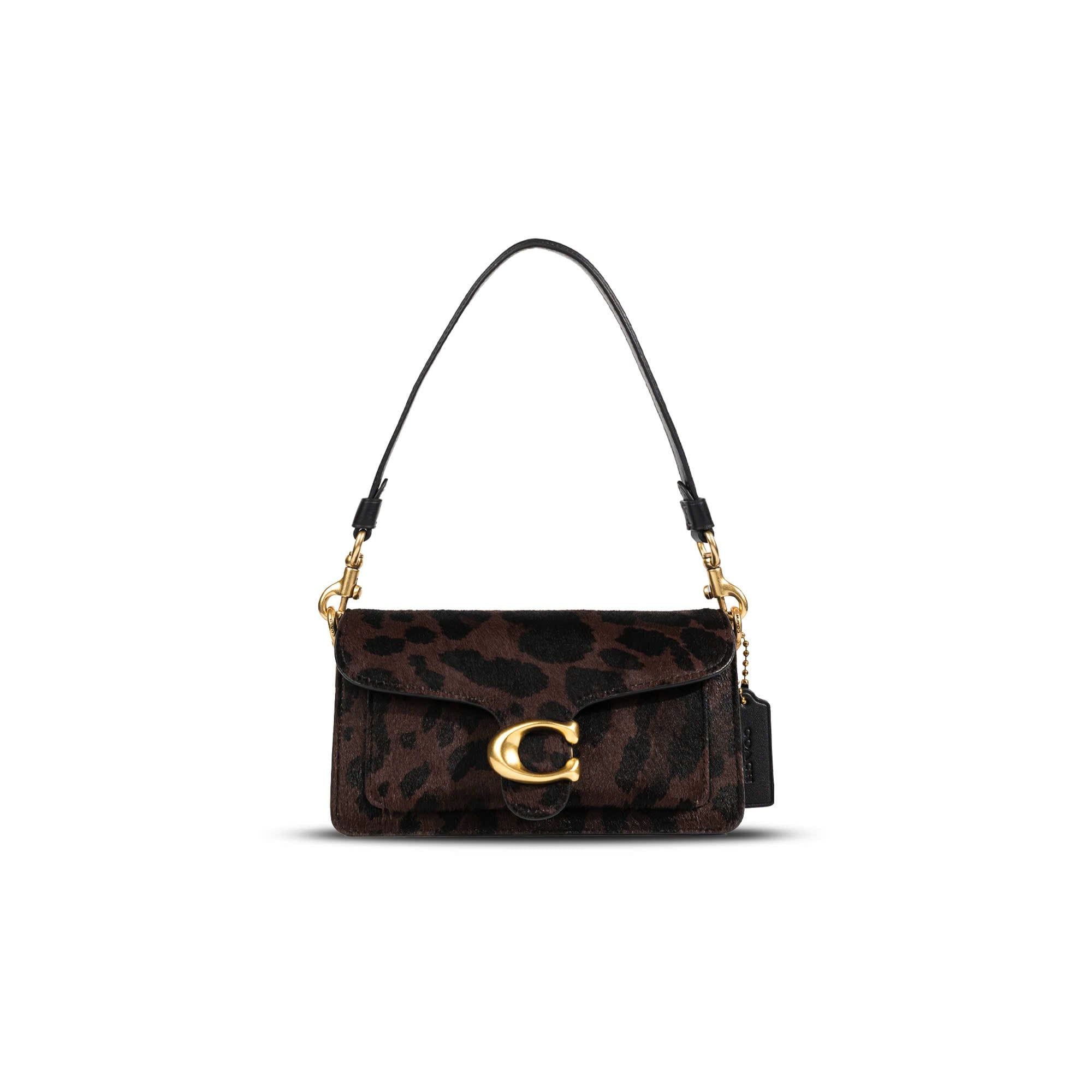  Túi Coach Tabby Shoulder Bag 20 In Haircalf With Leopard Print 