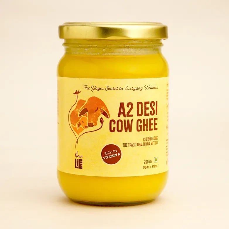  Bơ Ghee tăng hào quang tế bào ,  .Được làm từ sữa bò Desi chăn thả tự ăn cỏ .Được chiết xuất bằng phương pháp không khai thác. 