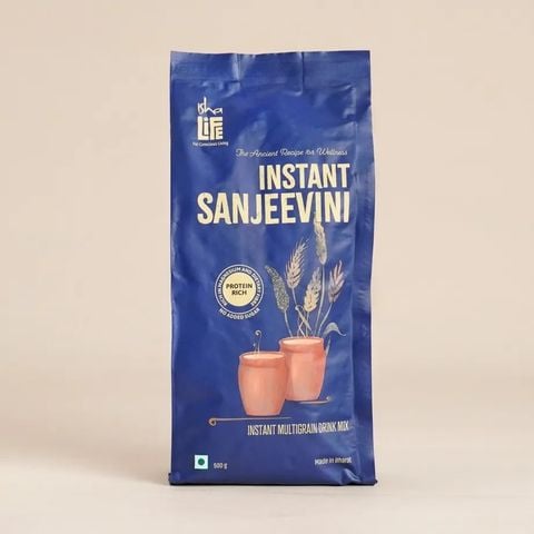  Sanjeevini – Bột Thức Uống Dinh Dưỡng Ngũ Cốc Ăn Liền (500g) 