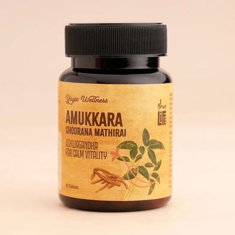  SÂM ẤN ĐỘ AMUKKARA – HỖ TRỢ THẦN KINH, NGỦ NGON, GIẢM CĂNG THẲNG, BỔ MÁU(100v) 