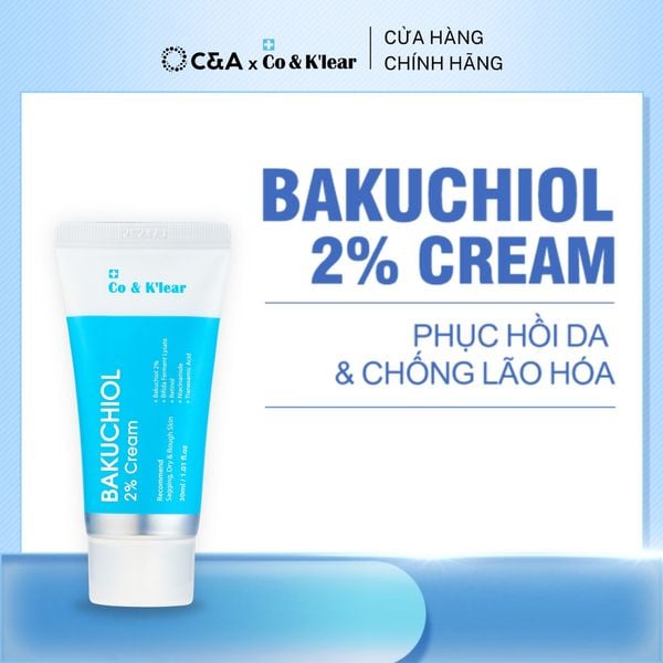  Kem Dưỡng Bakuchiol 2% CoK’lear 