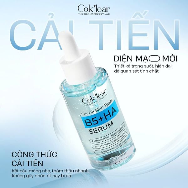  Serum tinh chất B5 HA CoK’lear 50ml 