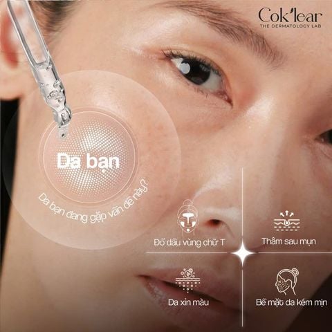  Tinh chất Niacinamide 20% Cok’lear dưỡng sáng mờ thâm hỗ trợ kiểm soát dầu nhờn và giảm mụn 