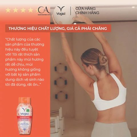  Dung dịch vệ sinh phụ nữ Vagisil Peach Blossom (240ml) - Mang lại cảm giác thơm mát tự nhiên 