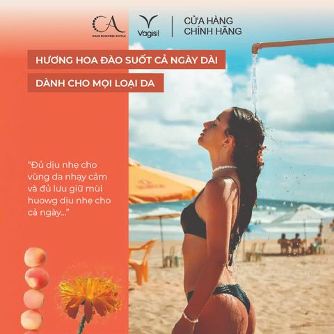  Dung dịch vệ sinh phụ nữ Vagisil Peach Blossom (240ml) - Mang lại cảm giác thơm mát tự nhiên 