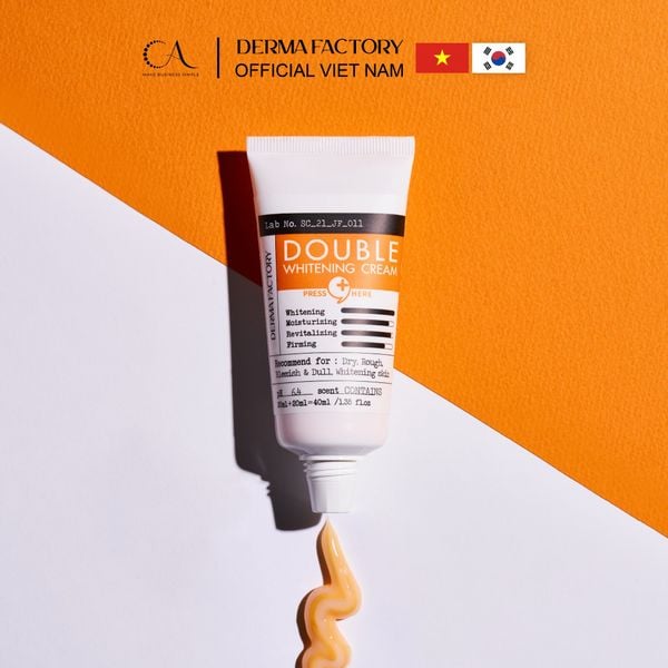  Derma Factory Tranexamic Acid 6% Cream 30ml - Kem dưỡng mờ thâm nám & làm đều màu da chuyên sâu 