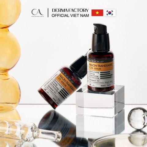 Derma Factory Niacin Tranexamic 13% Serum - Tinh chất làm sáng và cải thiện sắc tố da 