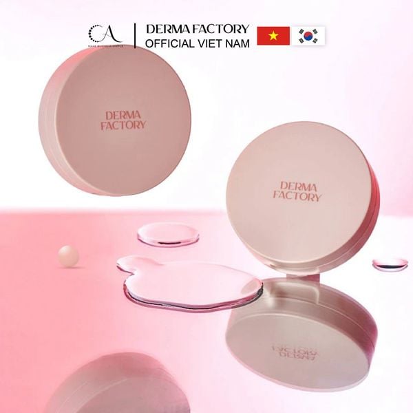  Derma Factory Vegan Collagen Cushion - Phấn nước thuần chay, dưỡng ẩm và che phủ tự nhiên 