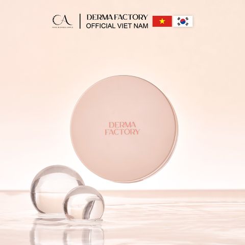  Derma Factory Vegan Collagen Cushion - Phấn nước thuần chay, dưỡng ẩm và che phủ tự nhiên 