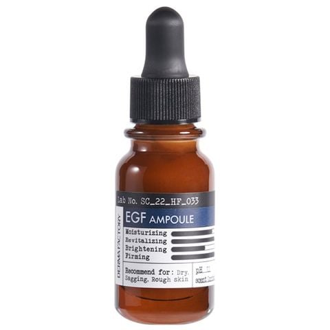 Derma Factory EGF Ampoule 10ml - Tinh chất EGF tái tạo và phục hồi làn da săn chắt 