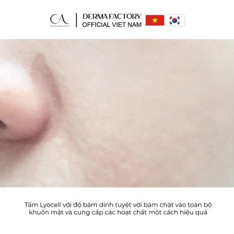  Derma Factory Tranexamic Acid 1% Sheet Mask - Mặt nạ dưỡng sáng và phục hồi da 