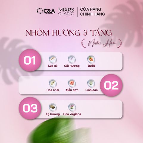  MIXRS GLARIC X Hồng Maison Cặp Dầu Gội & Dầu Xả 3in1 Kiềm Dầu, Dưỡng & Bảo Vệ Màu Tóc (500ml - 800ml) 