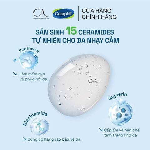  Sữa Rửa Mặt Sạch Sâu Dịu Lành Cho Da Dầu Nhạy Cảm Cetaphil Oily Skin Cleanser 125ml 