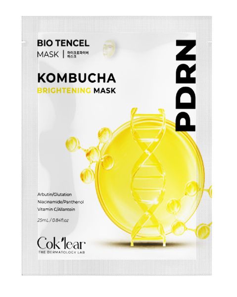  [KCS] 10 miếng Cok'lear PDRN Kombucha Brightening Mask - Dưỡng Trắng Da 