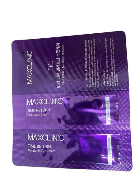  [QT] Sample dưỡng Maxclinic - Quà tặng không bán 