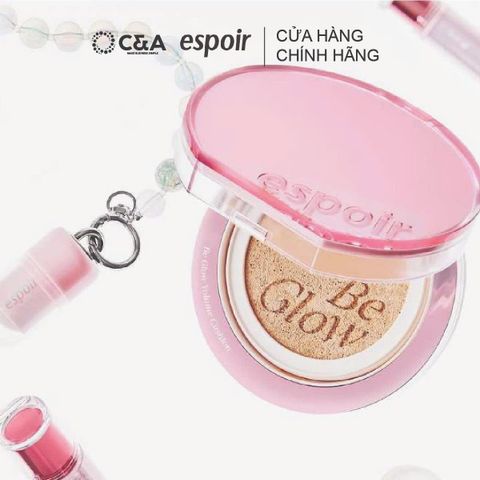  Phấn Nước Bắt Sáng Espoir Be Glow Volume Cushion Flash Glow Edition SPF42 PA+++ 13g 