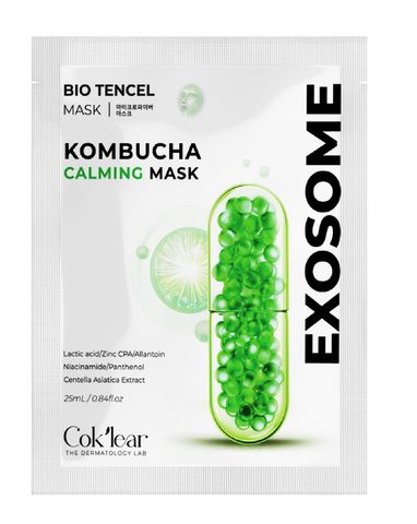  [Độc quyền TDK] 2 Hộp Cok'lear Exosome Kombucha Calming Mask - Hỗ Trợ Giảm Mụn 