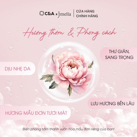  Sữa Tắm Jmella 1000ml Dưỡng Ẩm & Thơm Lâu - Jmella Body Wash Mùi Bất Kì 