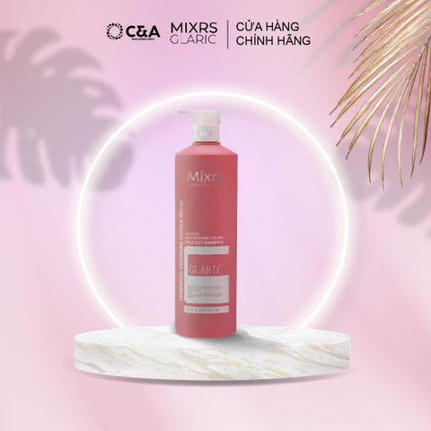  MIXRS GLARIC X Hồng Maison Cặp Dầu Gội & Dầu Xả 3in1 Kiềm Dầu, Dưỡng & Bảo Vệ Màu Tóc (500ml - 800ml) 