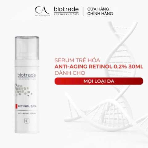  Tinh Chất Retinol Biotrade Anti - Aging 0.2% Và 0.5% Tái Tạo Da, Chống Lão Hóa, Giảm Nếp Nhăn Bee Skincare 