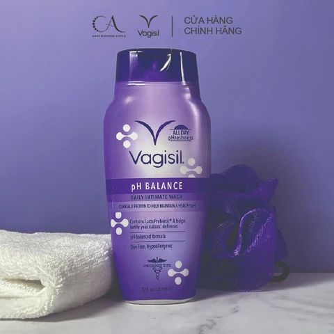  Dung dịch vệ sinh phụ nữ Vagisil pH Balance Daily Intimate Wash (240ml) 