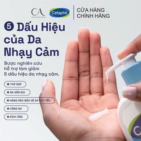  Sữa rửa mặt dịu lành cho da nhạy cảm Cetaphil Gentle Skin Cleanser 250ml 