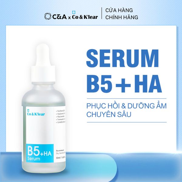 [KCS] CoK'lear Serum B5+HA Phục Hồi & Cấp Ẩm Sâu 