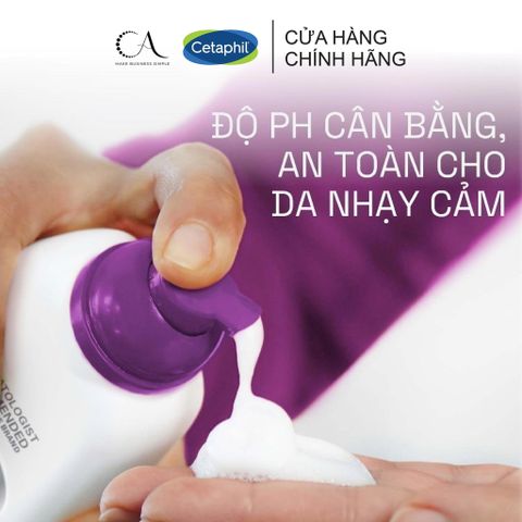  Sữa rửa mặt cho da dầu mụn nhạy cảm Cetaphil Pro Acne Prone Oil Control Foam Wash 236ml 