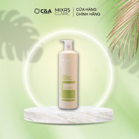  MIXRS GLARIC Cặp Dầu Gội & Dầu Xả Phục Hồi Chuyên Sâu - Mềm Mượt Tinh Chất Trứng Cá Hồi - Biotin (500ml - 800ml) 