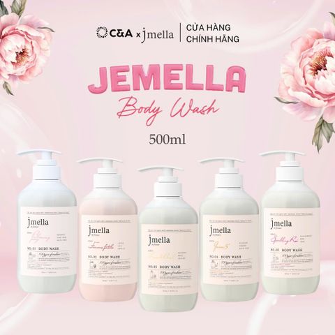  Sữa Tắm Jmella 1000ml Dưỡng Ẩm & Thơm Lâu - Jmella Body Wash Mùi Bất Kì 