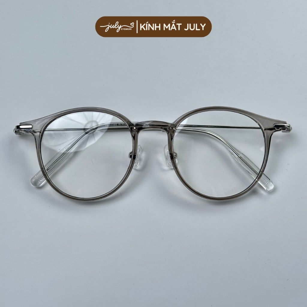 [LUME] Gọng Kính Cận Nữ Kính Mắt Thời Trang Form Tròn Nhỏ Dễ Đeo Kính Mắt July Eyewear - 83098