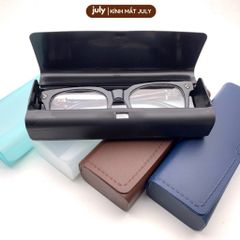 Hộp đựng kính cận nhựa dẻo dáng vuông trơn July Eyewear